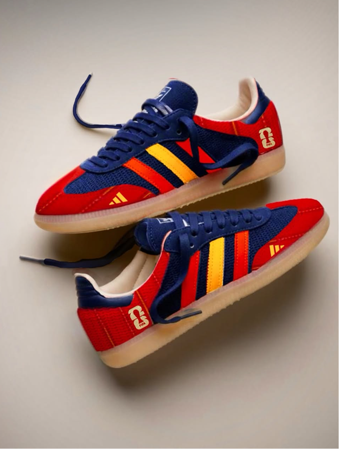 ADIDAS SAMBA SPAIN custom sneakers